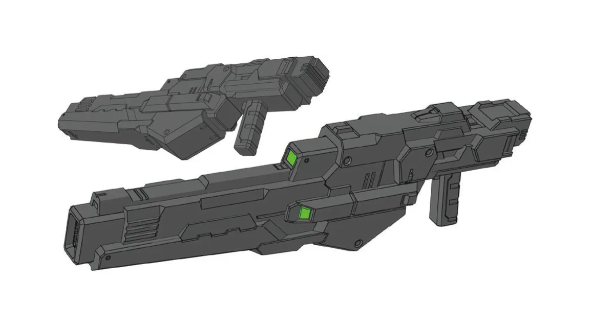 HJM001WP HJモデラーズウェポン01 フォトンアークライフル